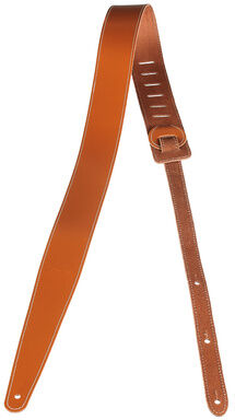 Fender Essentials Leather Strap TAN Tan