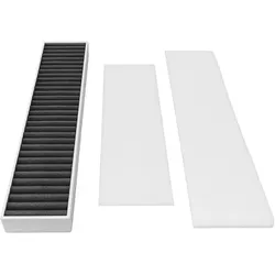 Vallox TSK Multi MC 80 / ValloMulti 300 SB/SC/MV F7/AC + 2×G4 Aktivkohle-Filterpaket (Nr. 26) 500×97×48 mm