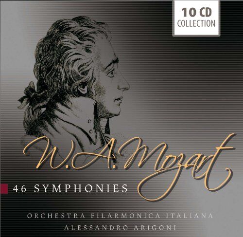 Wolfgang Amadeus Mozart: 46 Symphonien - Preis vom 09.10.2026 07:28:09 h