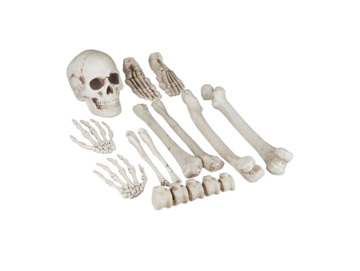 Dekoknochen für Halloween Creme