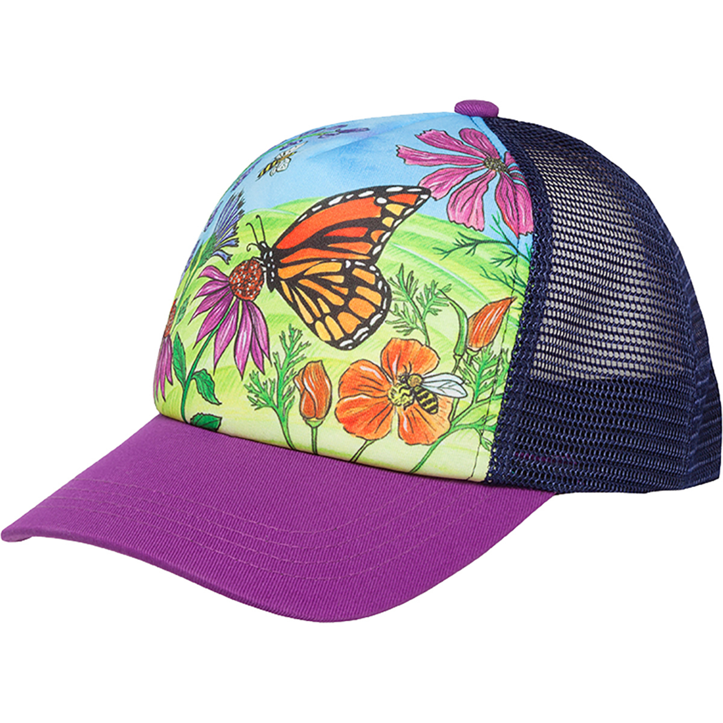 Sunday Afternoons Artist Series Trucker Cap Kinder Basecaps lila Größe 50 Lifestyle Schnell trocknend