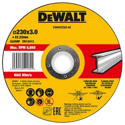 DEWALT High Performance Trennscheibe Metall ø 230mm - DWA4525IA-AE