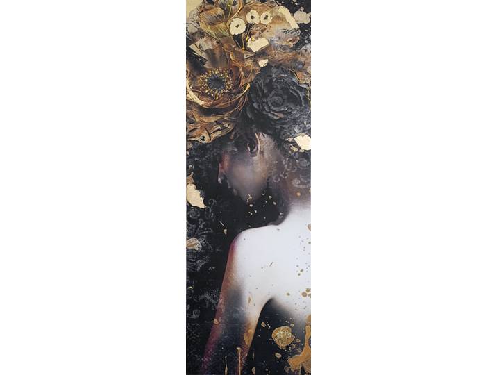 Handpainting 30x90 Woman