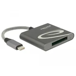 DeLOCK USB-C Kartenleser für XQD 2.0 Speicherkarten