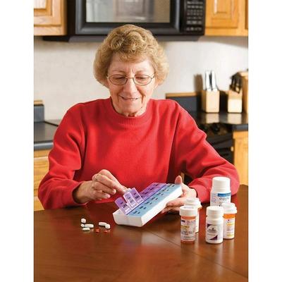 Weekly Pill Box Organizer Twice A Day, 7 Day AM PM Case, Medicine Storage Weekly Pill Box Organizer Twice A Day, 7 Day AM PM Case, Medicine Storage