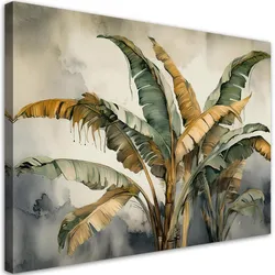 WANDBILD exotische blätter
