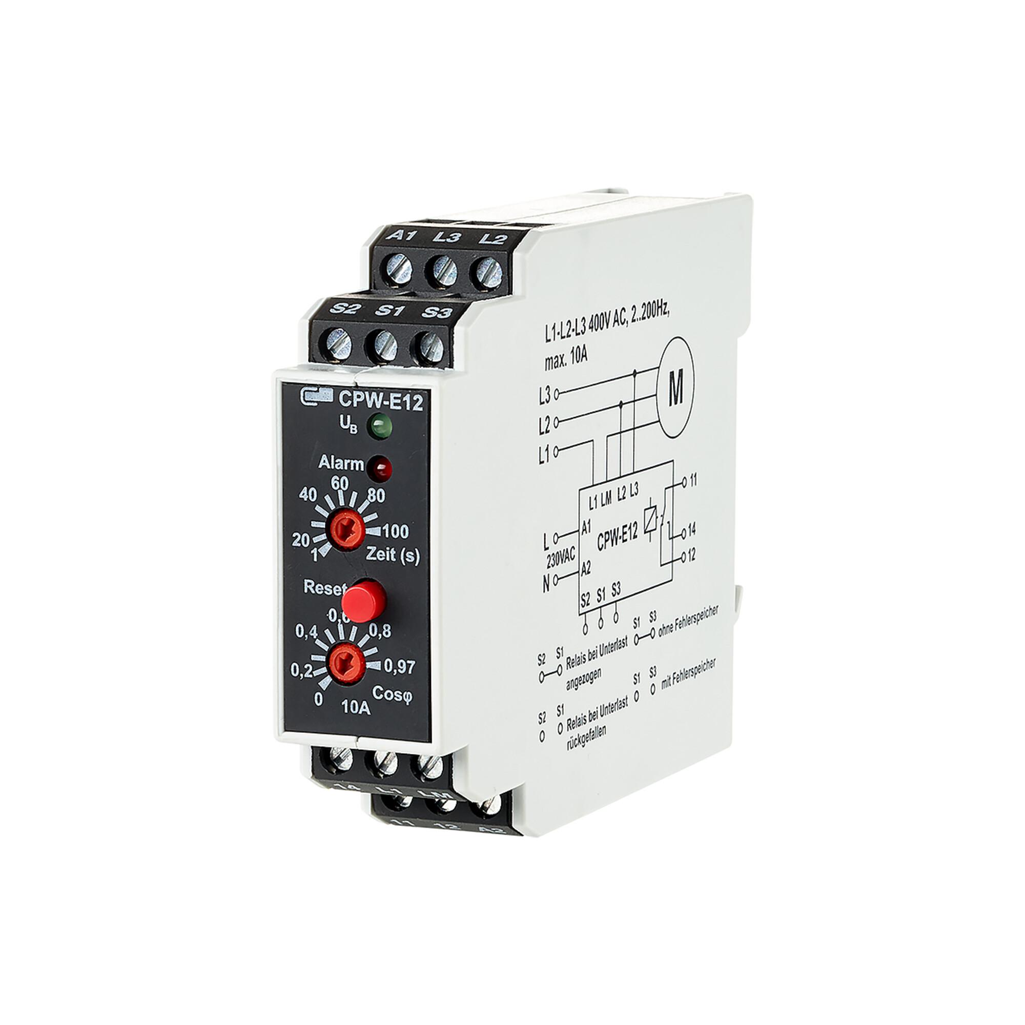 BTR NETCOM Überwachungsrelais CPW-E12 230AC1W 10A ; Metz Connect (1102810520)