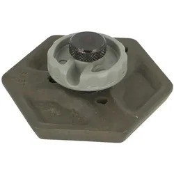 Manfrotto 030-14, Schnellwechselplatte 1/4" (Stativ Schnellwechselplatte), Stativ Zubehör, Grau