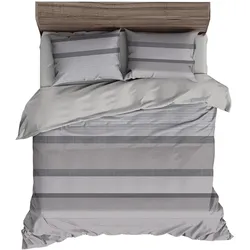 Traumschlaf, Bettwäsche, Premium Streifen (Bettwäsche Set, 80x80 cm)
