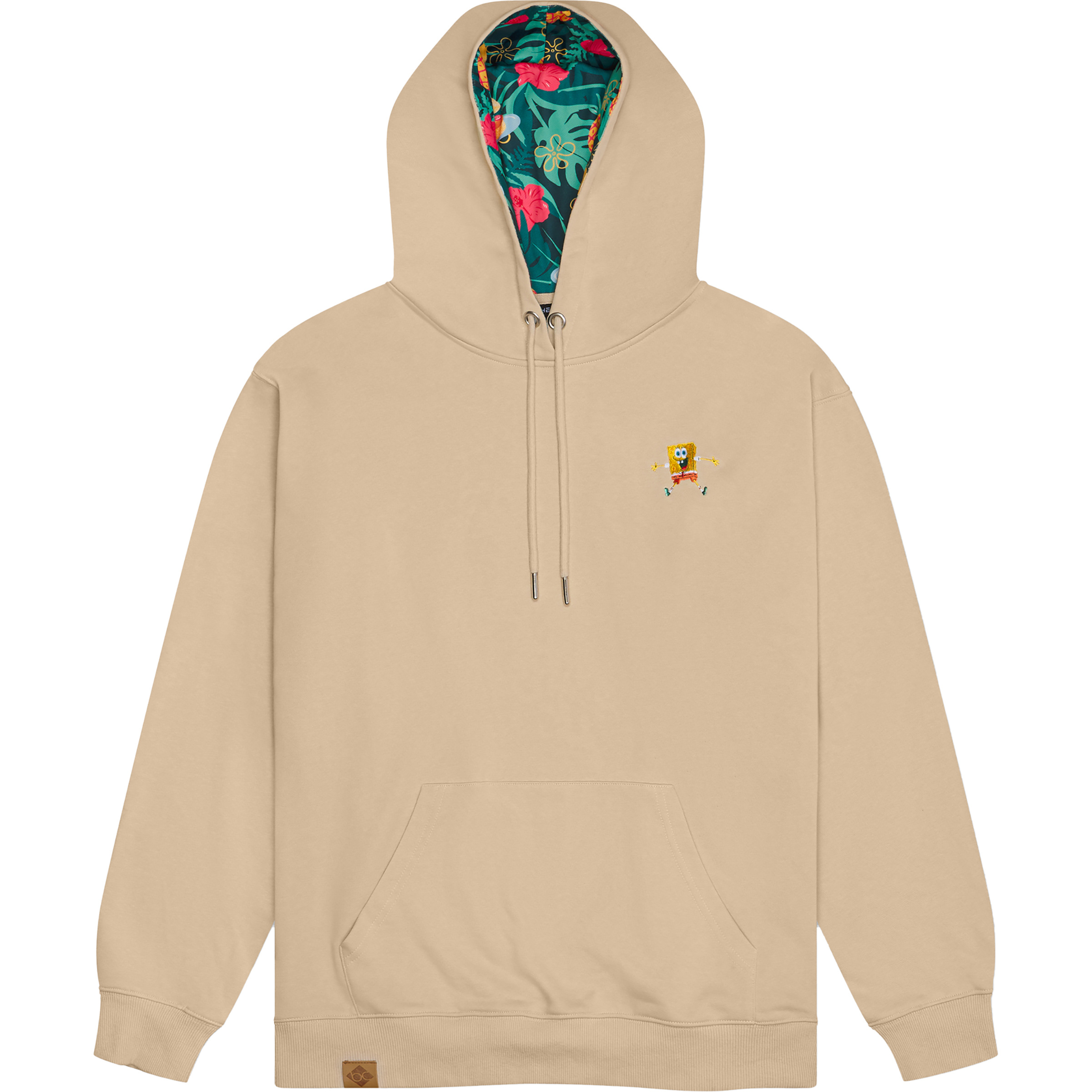 Bavarian Caps Spongebob: Aloha Herren Hoodies beige Größe M Lifestyle Hautfreundlich
