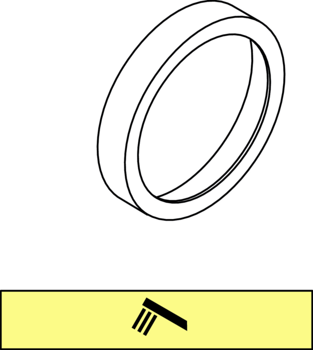 Ideal Standard DEA, mit Symbol Handbrause A860855AA Armaturenmodule, Chrom