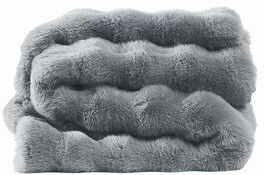 Frye Bubble Rabbit Faux 50x70 Throw