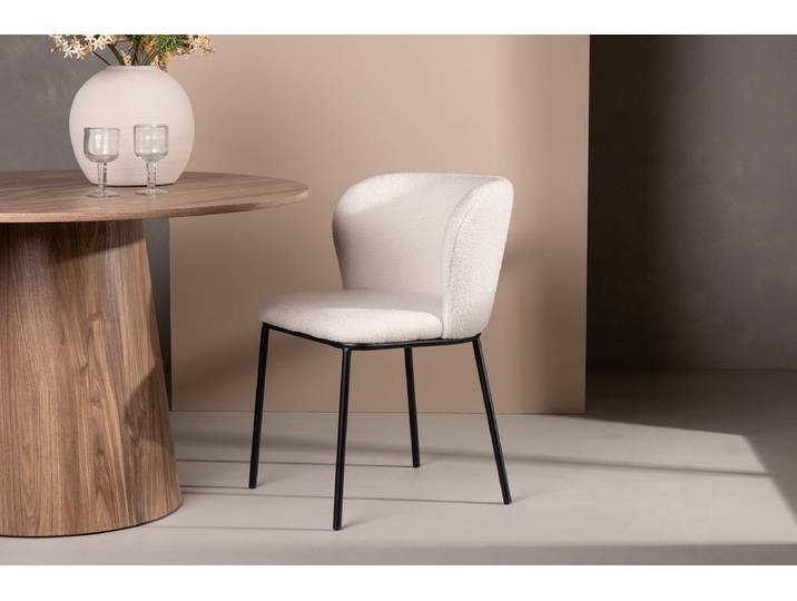 2er Set - Stuhl Kiri stilvolle Gemütlichkeit - Beige - Luxusbetten24