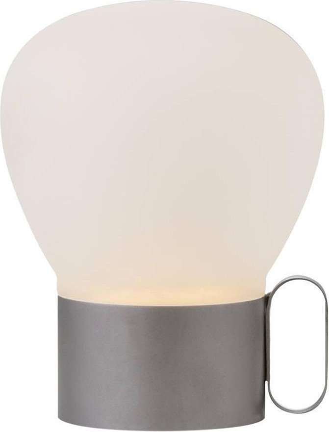 Designlamp NURU met oplaadbare LED voor op tafel en in de tuin