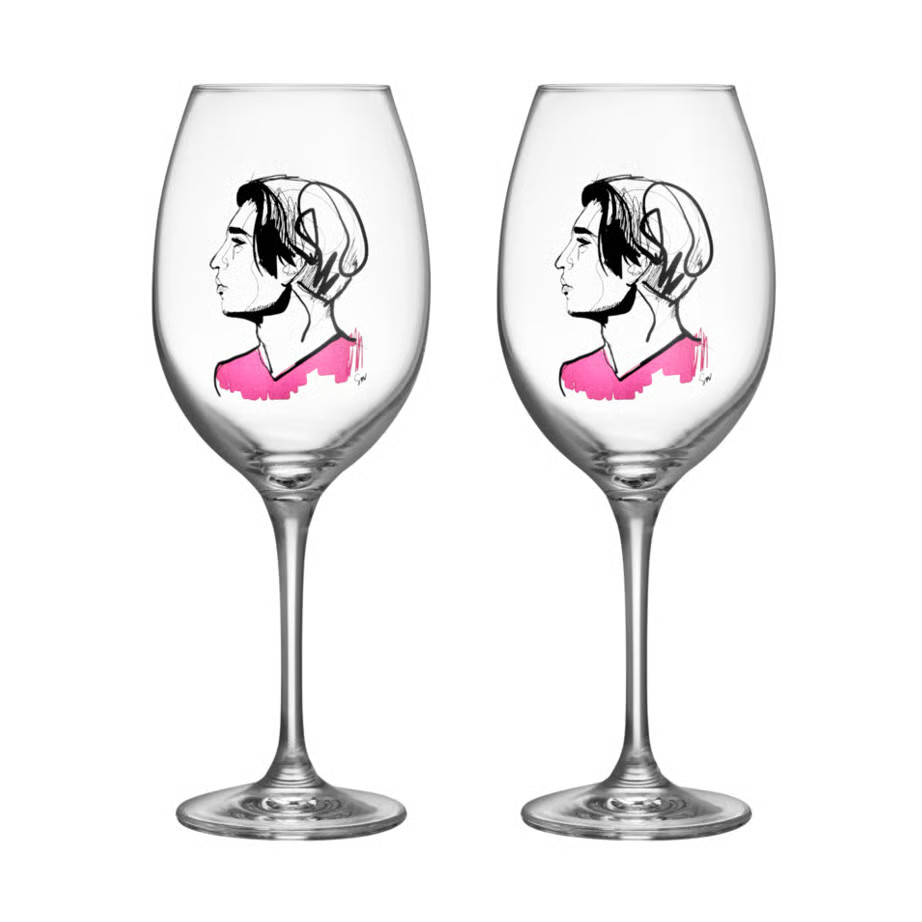Kosta Boda All about you wijnglas 52 cl 2-pack Embrace him