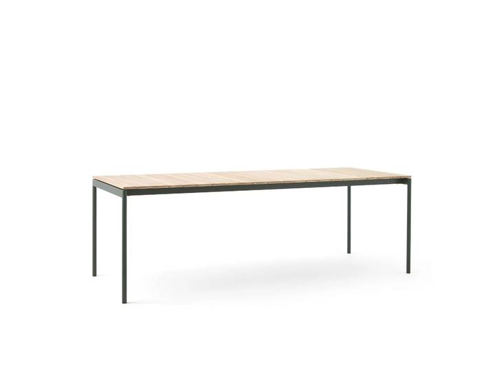 &Tradition Table Ville AV26 large 220x90 cm Bronze green