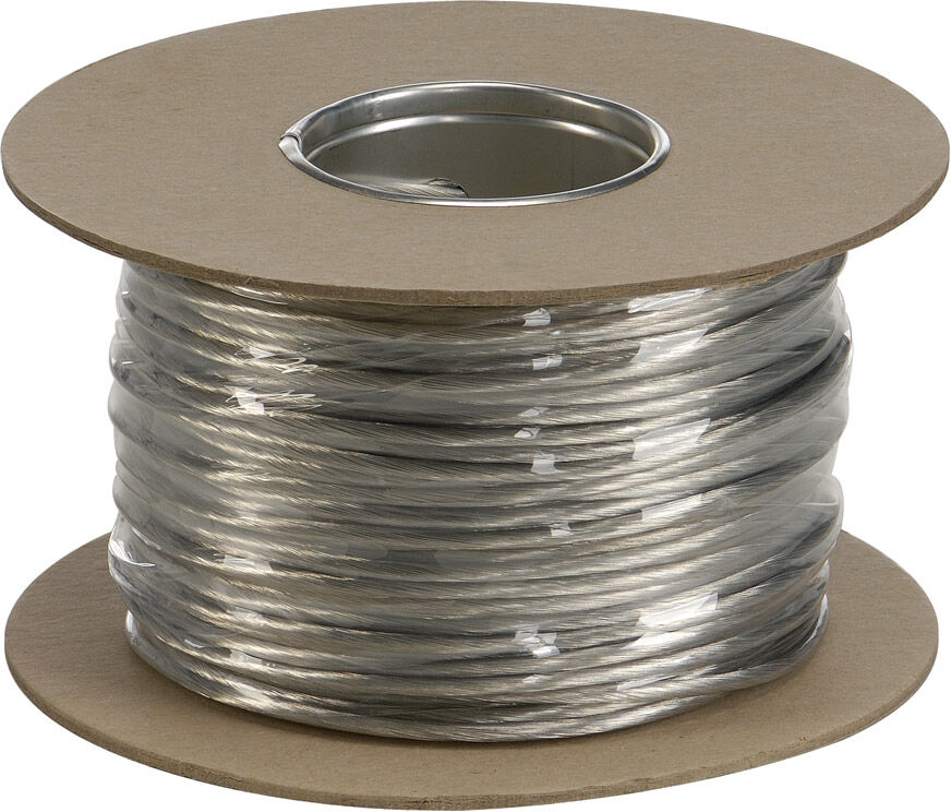 Slv Niedervoltseil, Isoliert, 4mm², 100m - Nv-Seilsystem (Leuchten Und Zubehör)
