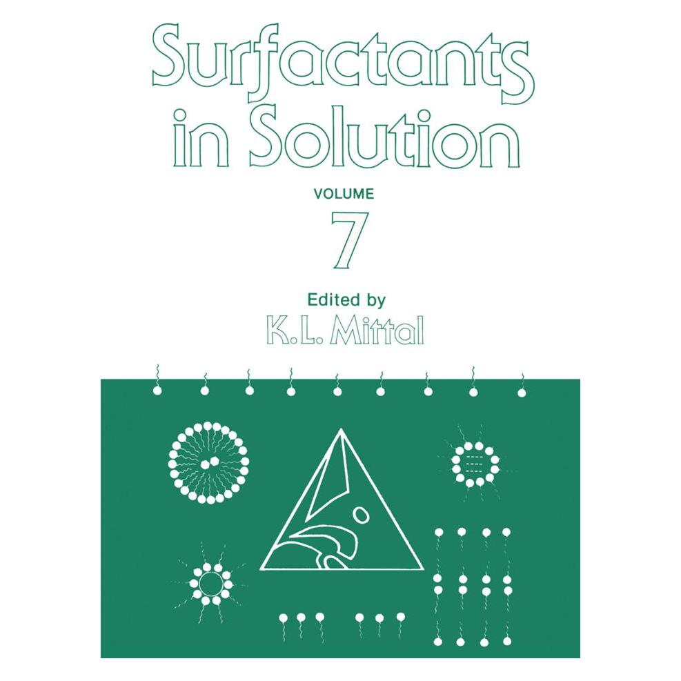 Springer Surfactants in Solution (Englisch, Softcover, Kashmiri L. Mittal) (55533662)