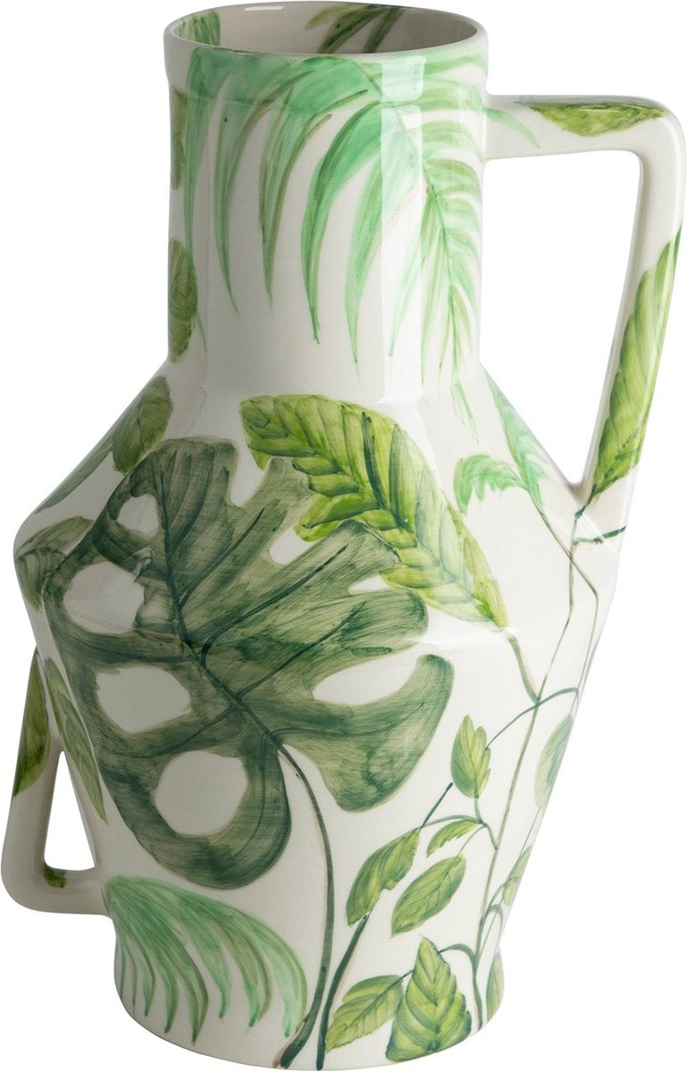 Return to Sender Vaas Jungle Handgeschilderd Hoogte: 45 cm