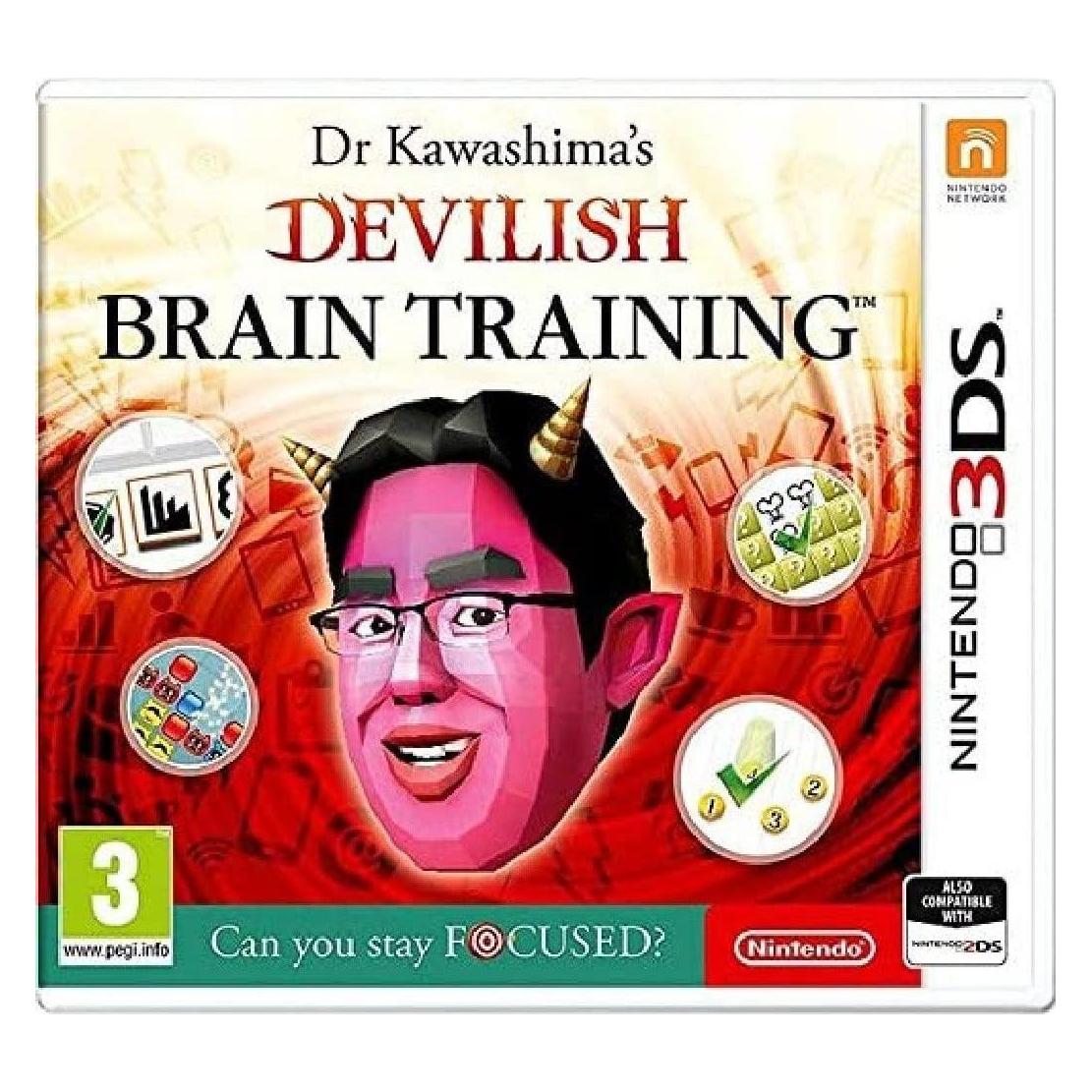Nintendo Dr Kawashimas Devilish Brain Training 3DS (3DS, EN) (201047)