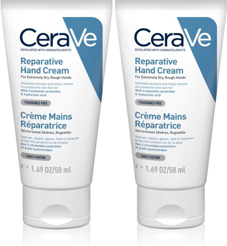 CeraVe Repairing Reparative Hand Cream set for hands