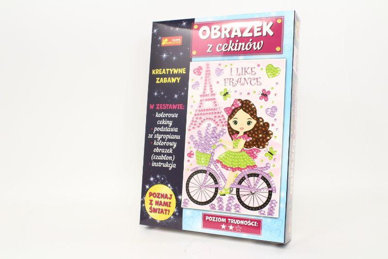 Ranok-Creative Paillettenkunst Kleine en grote reizen Frankrijk