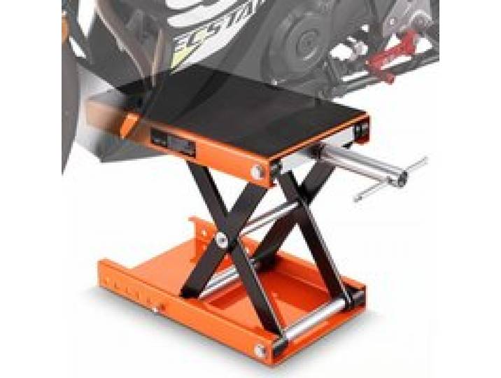 VEVOR Motorfietslift 500 kg laadvermogen Motorfietskrik Auto's Motorfietsmontagestandaard, verstelbare montagestandaard van 95-350 mm Motorfietslift, Motostand Reparatie in garages en buitenruimtes