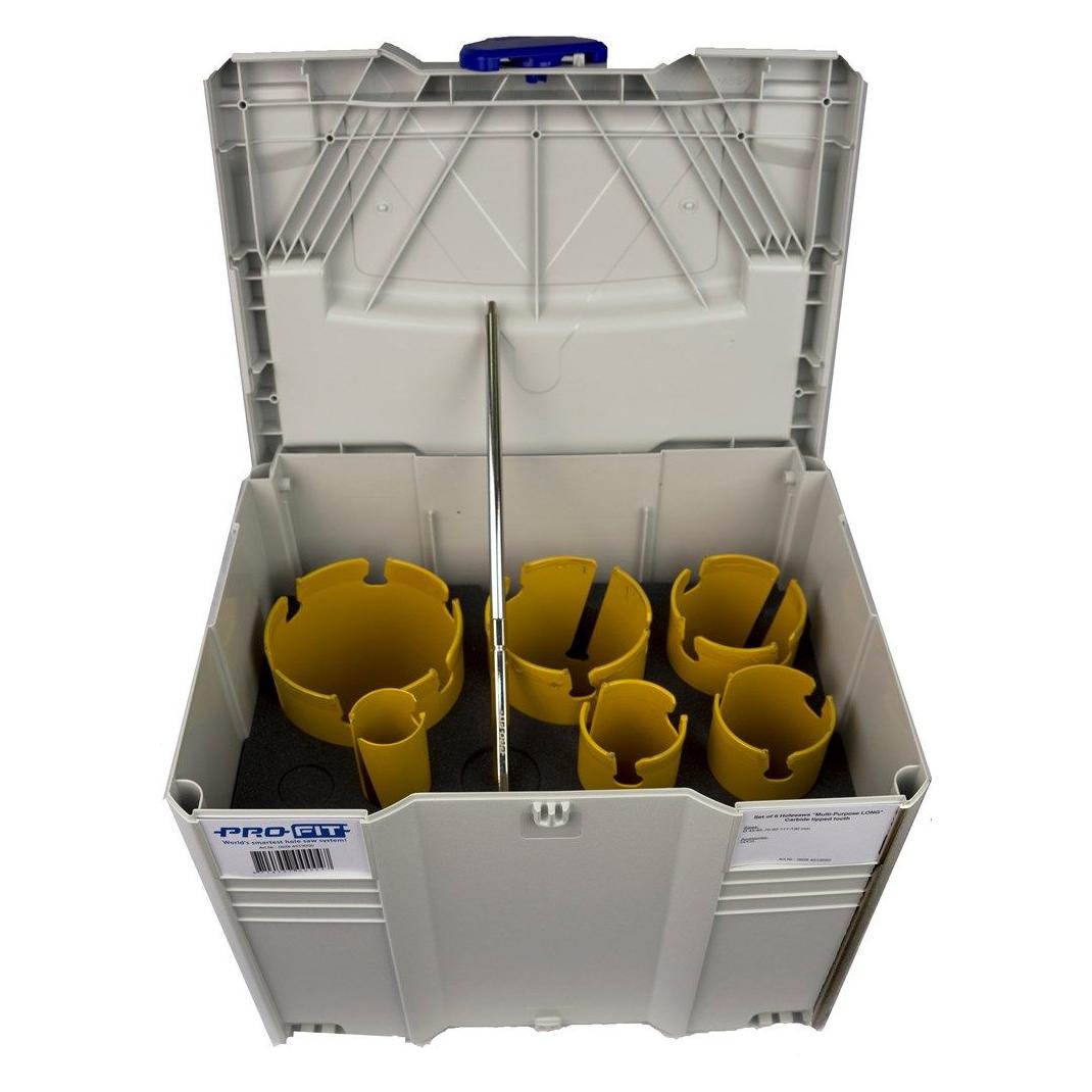 Magni Lochsäge-Set lang ProFit im Systainer Inh. 45-65-76-92-111-133 mm Profit (133 mm) (092845130S0)