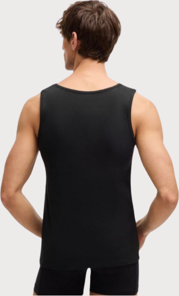 Camiseta Interior Hugo Boss 3p Hombre Negro Xl