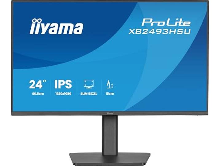 iiyama XB2493HSU-B1-23.8 , IPS, 1920x1080/120Hz, USB-hub, 1H1DP, HEEFT