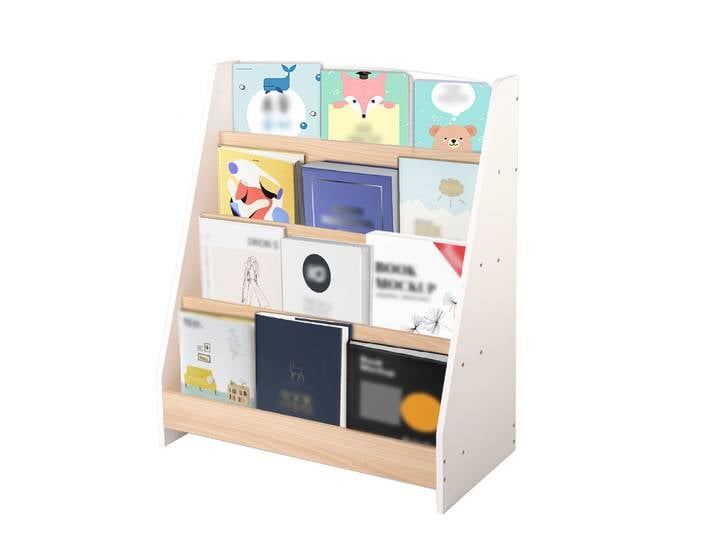 Bibliothèque et unité de rangement pour enfants, petite bibliothèque murale, bibliothèque pour chambre de bébé, étagères pour enfants