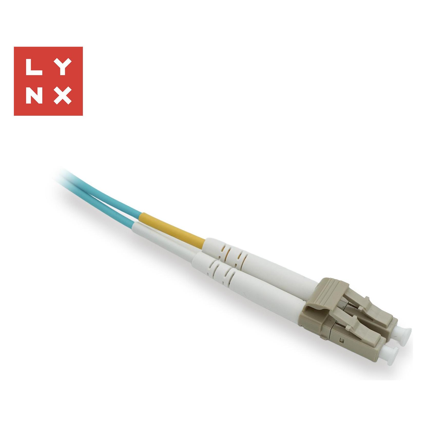 Lynx Cs LYNX duplexní patch kabel MM, OM3, LC/LC, 50/125µm, 5m (5 m) (LX-DPX-LC/LC-OM3-5)
