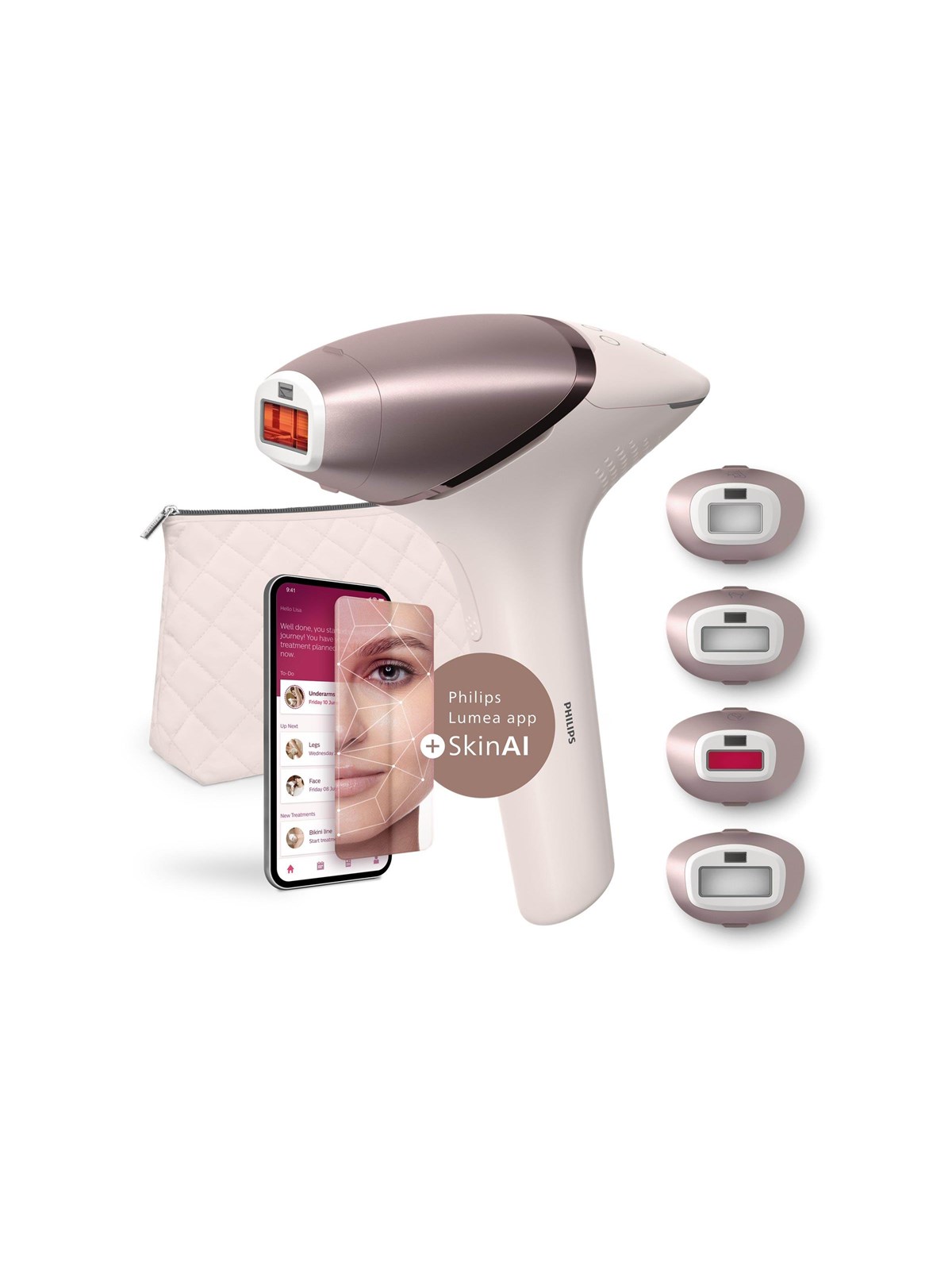 Philips Epilierer Lumea IPL 9900 Series BRI977 - hair removal system