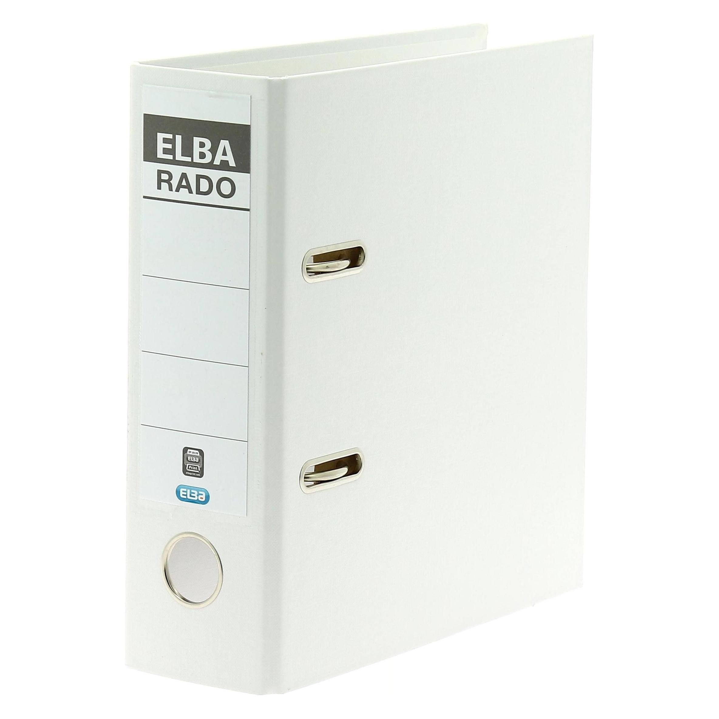 Elba Ordner rado plast (A5, 75 mm, 1 Stk.) (10597 WE)