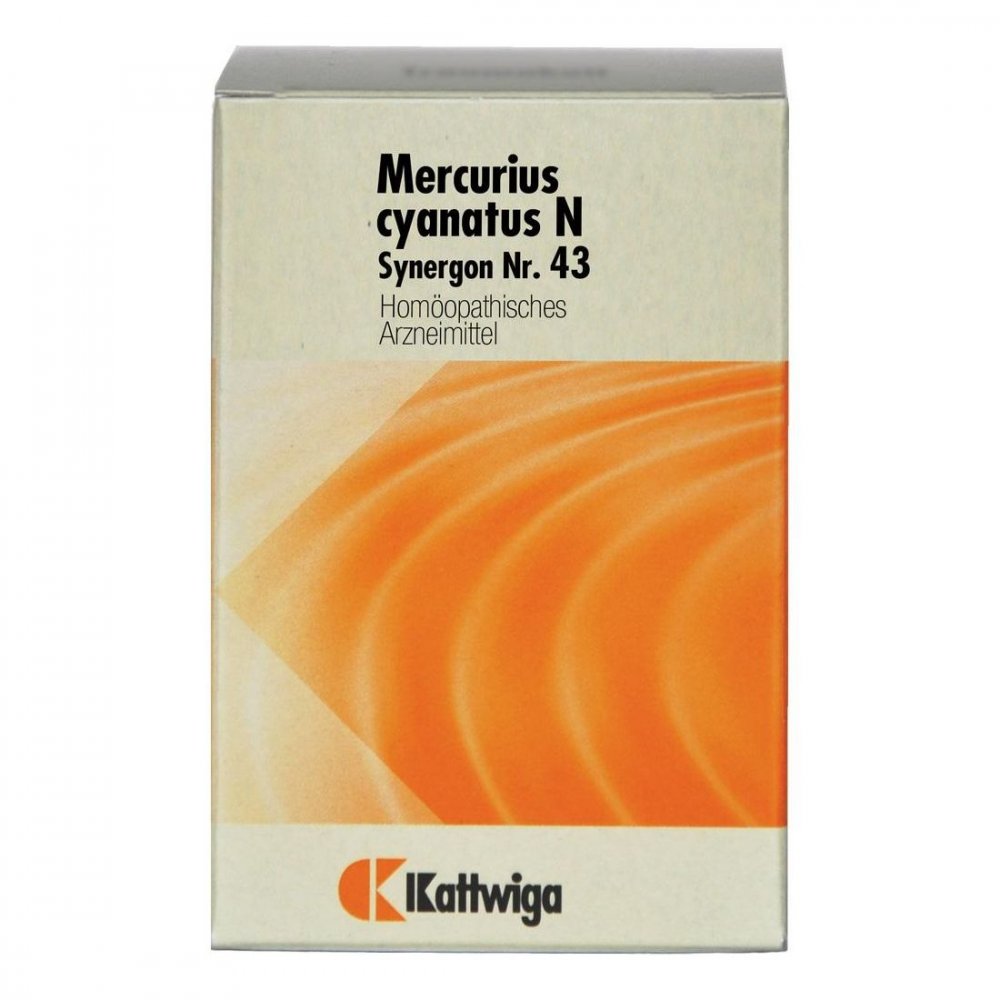 Kattwiga Arzneimittel GmbH Synergon 43 Mercurius cyanatus N Tabletten 04905620
