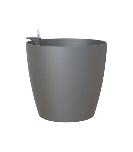 Artevasi San Remo Mate Zelfwaterende Bloempot Antraciet 14,5 l