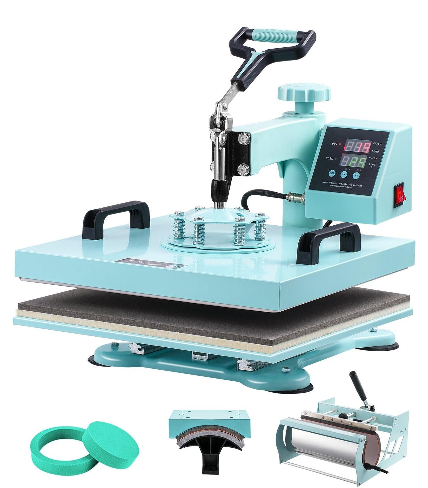 Selius 5-in-1 Multifunctionele Transferpers Hittepers Machine