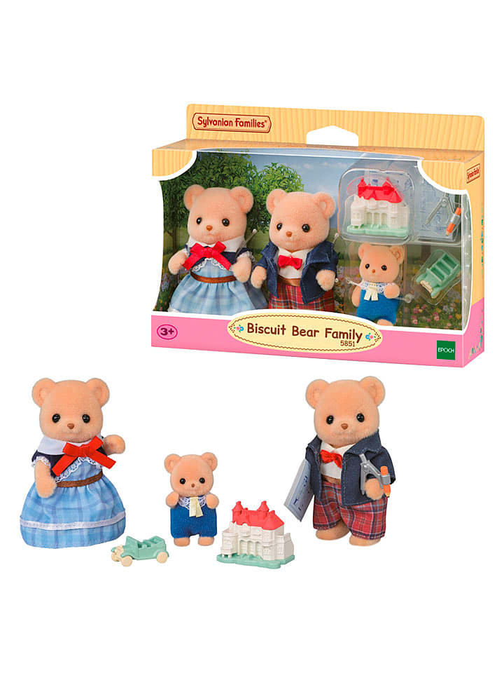 Sylvanian Families-Spielset "Biscuit Bären Familie" - ab 3 Jahren - onesize