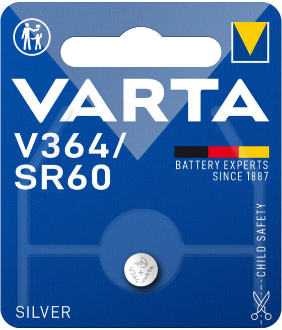 Varta Batterie Electronics V364 1,55 V 17 mAh oxyde d'argent (00364101401)