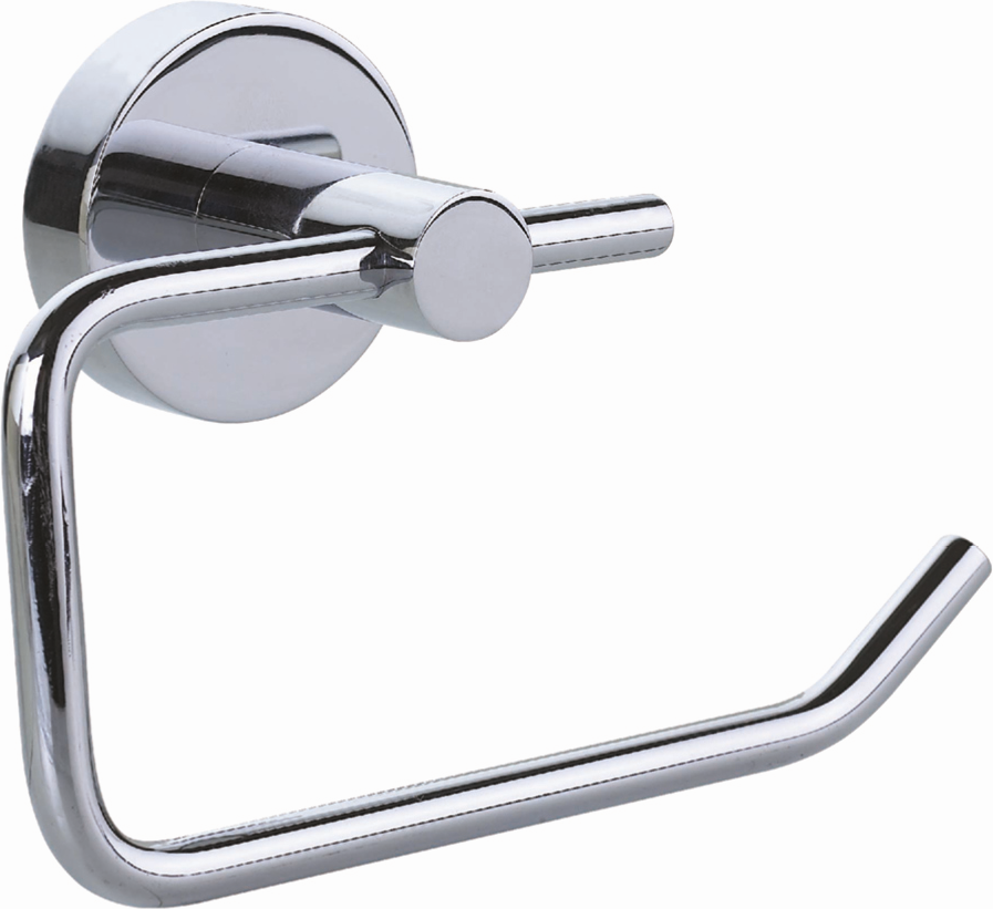 Nie wieder Bohren nwb match0 porte rouleau Pro 020 chromé, avec technologie de fixation pour collage