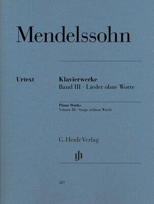 Henle Verlag Mendelssohn Lieder ohne Worte