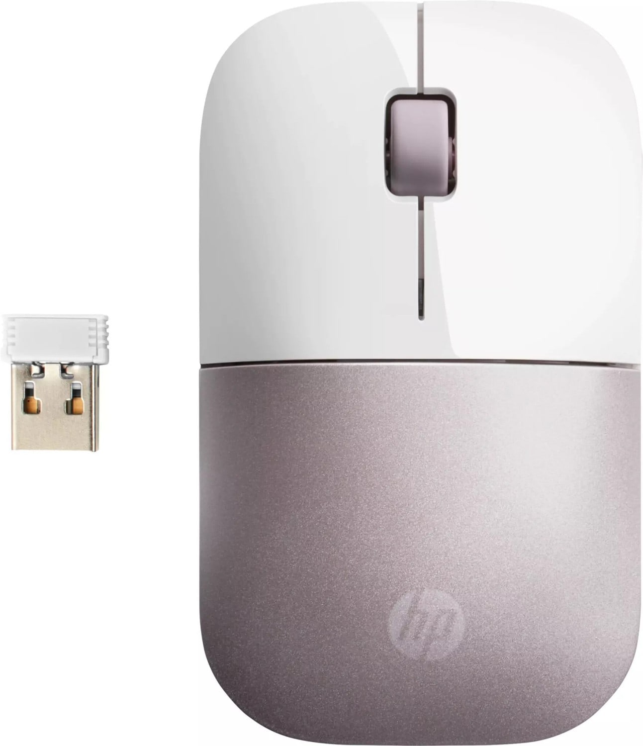 HP Z3700 Maus Weiß/Rosa kabellos für Links- & Rechtshänder