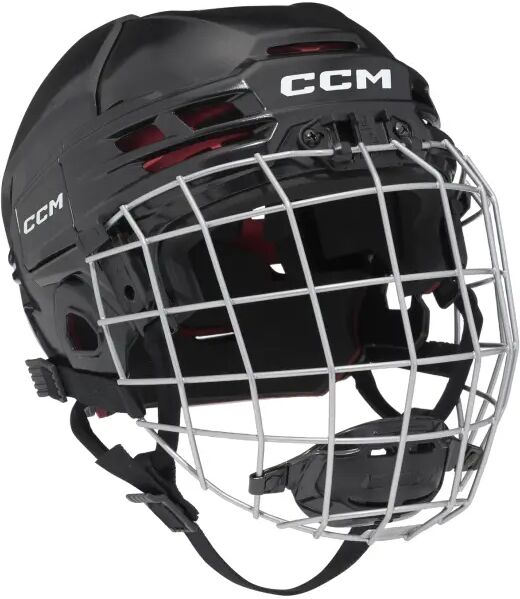 Hockey Helm CCM Tacks 70 Combo (L - Schwarz)