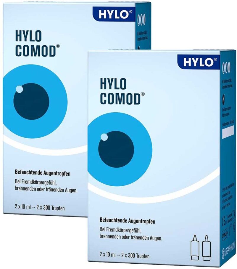 Hylo-Comod Augentropfen 2x2X10ml