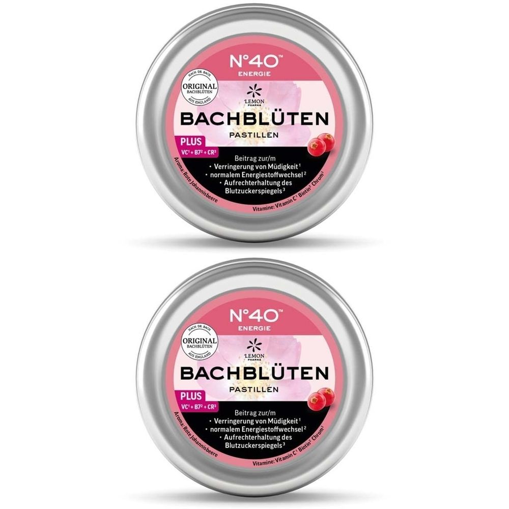 Energie Bachbl Dr.bach x2 2x50 g Pastillen