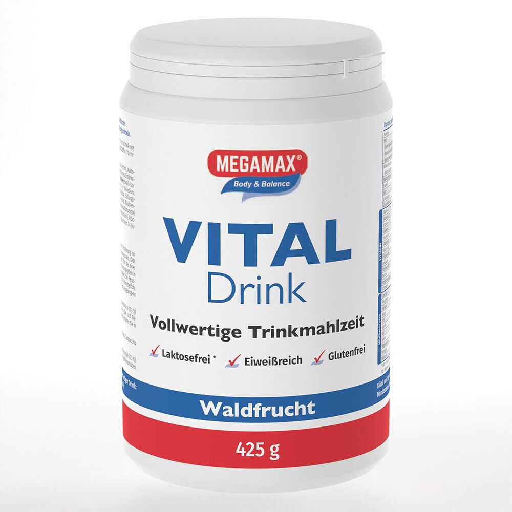 Megamax Vital Drink Waldfrucht Pulver 425 g