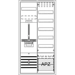 Striebel & John DA27PB Komplettschrank, Aufputz, Dreipunkt, A27 1Z1V5A2 2CPX054266R9999