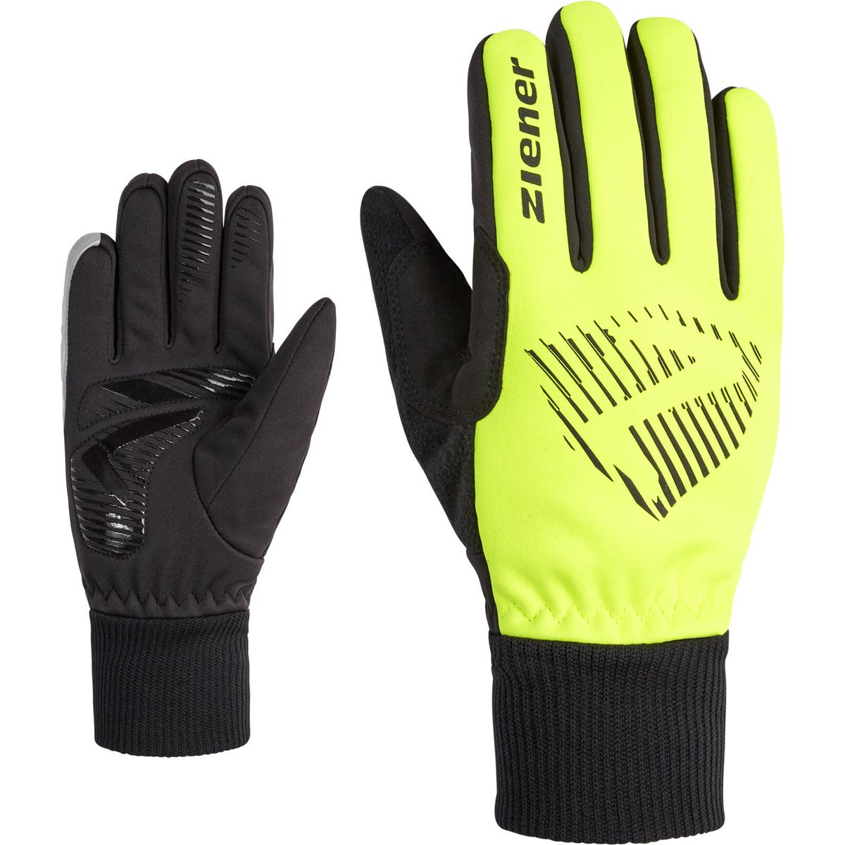 Ziener Dommi-z Bike Glove Junior Unisex poison yellow (737) S 115050-737-S
