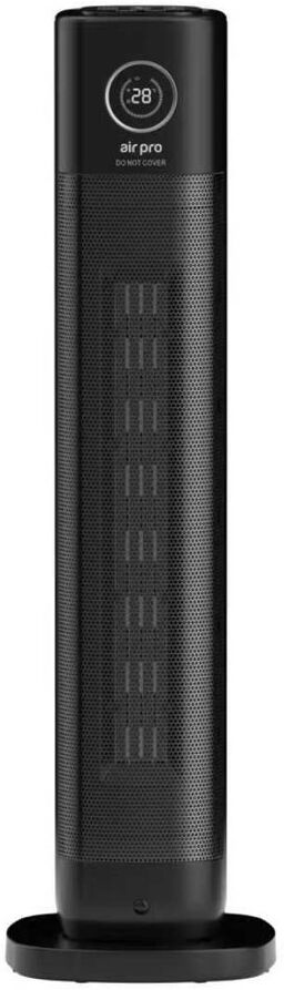 Air Pro 2000W 1 BTU Electric Tower Space Heater with Adjustable Thermostat and with Digital Display 86.5cm H X 27cm W X 29cm D