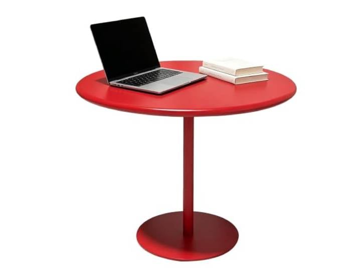 Sofa-Beistelltisch, runder Bartisch mit Metallbasis, hoher Bistro-Pub-Tisch Cocktail-Esstisch für den Innenbereich, Küche, Terrasse, Wohnzimmer, Getränke-Couchtisch(40x40x72cm)